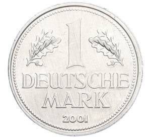Реплика монеты «1 марка» 2001 года Германия