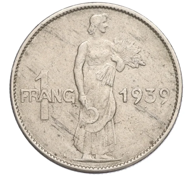 Монета 1 франк 1939 года Люксембург (Артикул K11-122944)