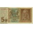 Банкнота 5 рейхсмарок 1942 года Германия (Артикул K11-122911)