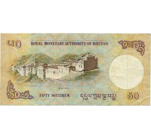 50 нгултрум 2008 года Бутан