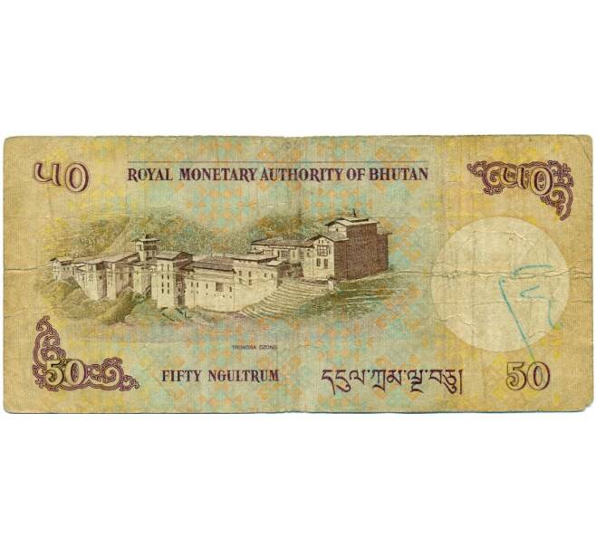 Банкнота 50 нгултрум 2013 года Бутан (Артикул K11-123027)