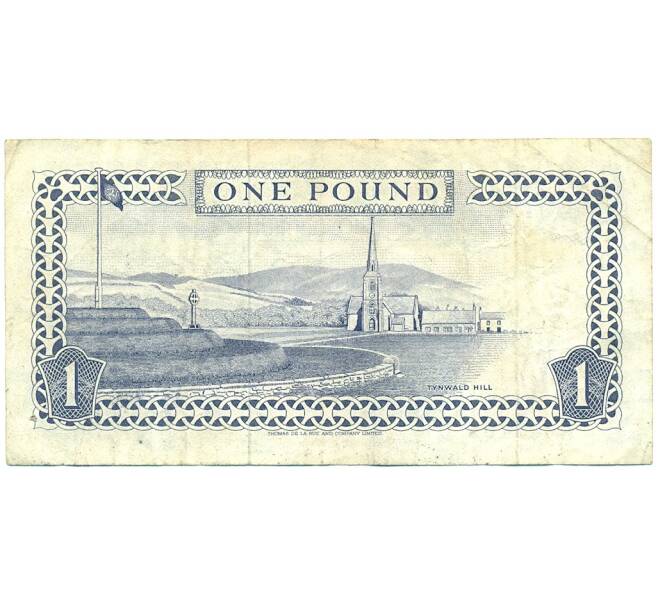 Банкнота 1 фунт 1991 года Остров Мэн (Артикул K11-123076)