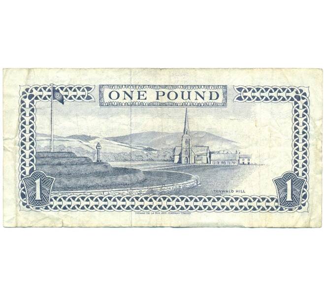 Банкнота 1 фунт 1991 года Остров Мэн (Артикул K11-123077)