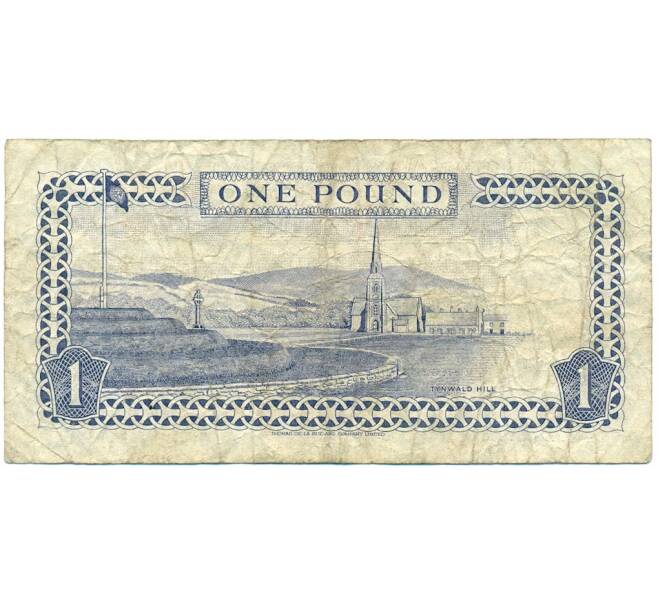 Банкнота 1 фунт 1990 года Остров Мэн (Артикул: K11-123083) — Фото №2