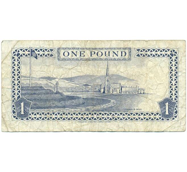 Банкнота 1 фунт 1990 года Остров Мэн (Артикул K11-123086)