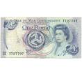 Банкнота 1 фунт 1990 года Остров Мэн (Артикул K11-123087)