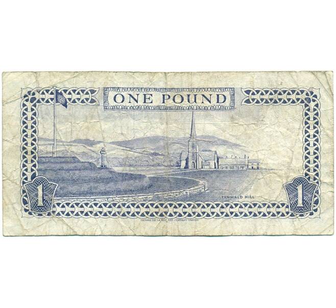 Банкнота 1 фунт 1990 года Остров Мэн (Артикул K11-123091)