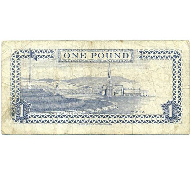 Банкнота 1 фунт 1990 года Остров Мэн (Артикул K11-123093)