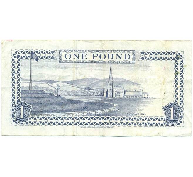Банкнота 1 фунт 1991 года Остров Мэн (Артикул K11-123096)