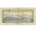 Банкнота 1 фунт 1975 года Остров Мэн (Артикул K11-123098)