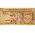 Банкнота 1 фунт 1986 года Гибралтар (Артикул K11-123104)