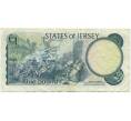 Банкнота 1 фунт 1976 года Джерси (Артикул K11-123112)