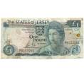 Банкнота 1 фунт 1976 года Джерси (Артикул K11-123117)