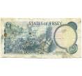 Банкнота 1 фунт 1976 года Джерси (Артикул K11-123117)