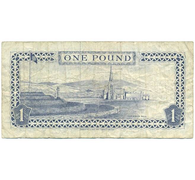 Банкнота 1 фунт 1991 года Остров Мэн (Артикул K11-123131)