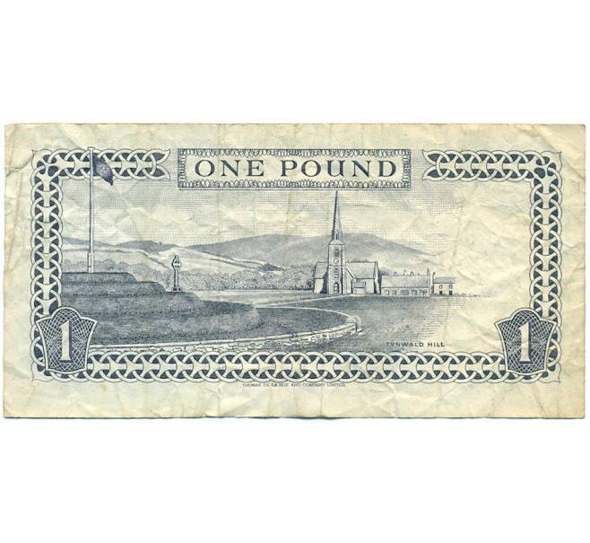 Банкнота 1 фунт 1991 года Остров Мэн (Артикул K11-123132)