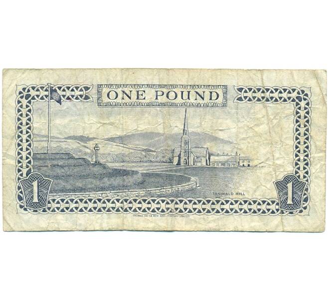Банкнота 1 фунт 1991 года Остров Мэн (Артикул K11-123136)