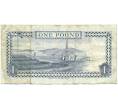 Банкнота 1 фунт 1991 года Остров Мэн (Артикул K11-123137)