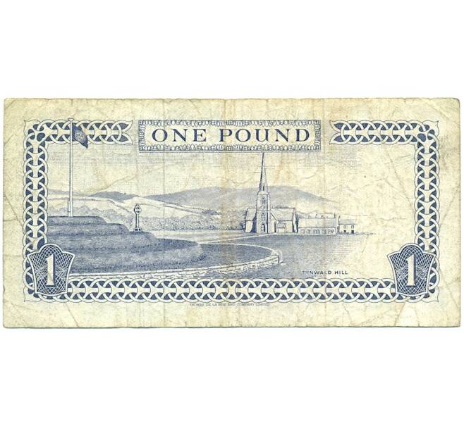Банкнота 1 фунт 1991 года Остров Мэн (Артикул K11-123140)