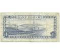 Банкнота 1 фунт 1991 года Остров Мэн (Артикул K11-123141)