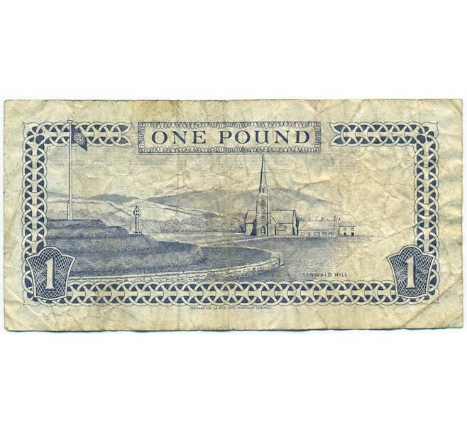 Банкнота 1 фунт 1991 года Остров Мэн (Артикул K11-123142)