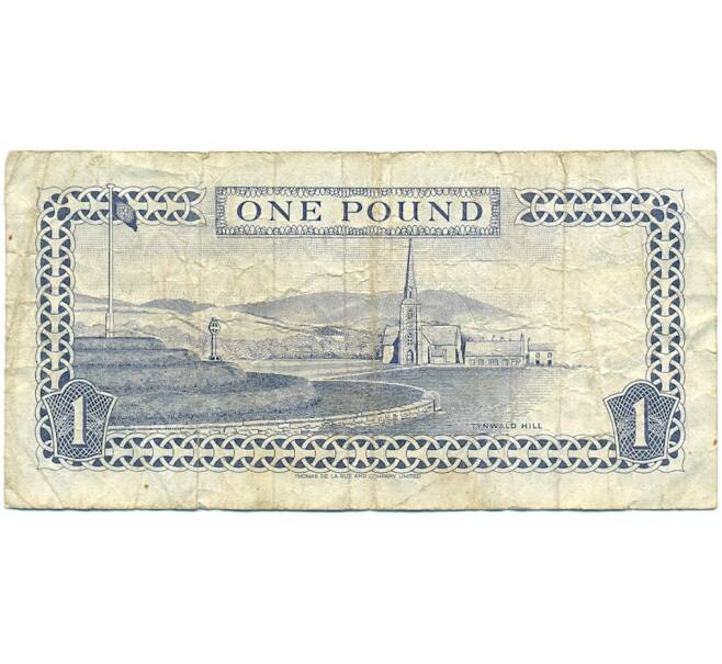 Банкнота 1 фунт 1991 года Остров Мэн (Артикул K11-123143)