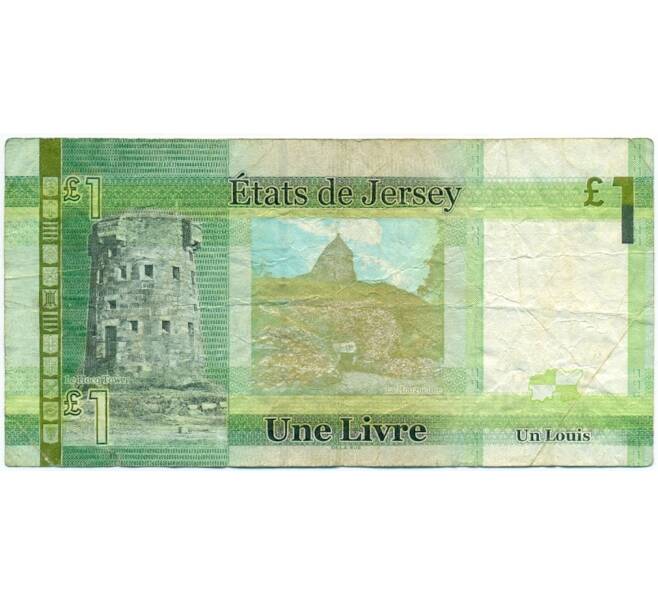 Банкнота 1 фунт 2010 года Джерси (Артикул K11-123164)