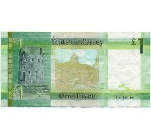 1 фунт 2018 года Джерси — Фото №2