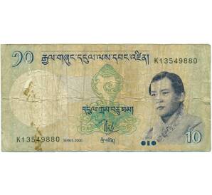 10 нгултрум 2006 года Бутан
