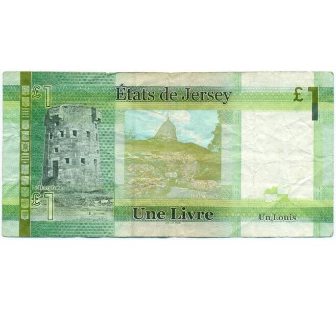 Банкнота 1 фунт 2010 года Джерси (Артикул K11-123310)
