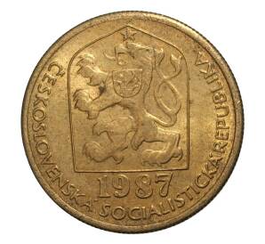 20 геллеров 1987 года Чехословакия — Фото №1