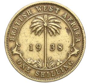 1 шиллинг 1938 года Британская Западная Африка
