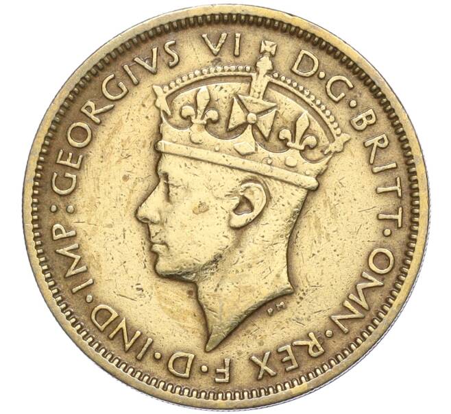 Монета 1 шиллинг 1938 года Британская Западная Африка (Артикул K1-5129)