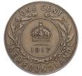 Монета 1 цент 1917 года Ньюфаундленд (Артикул K1-5133)