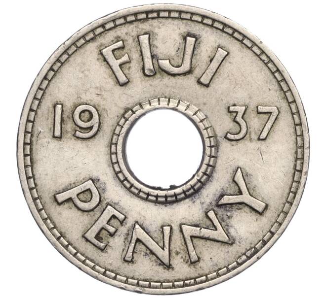 Монета 1 пенни 1937 года Фиджи (Артикул K1-5148)