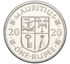 1 рупия 2020 года Маврикий