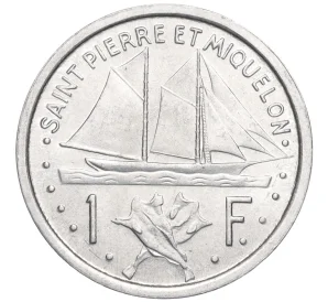 1 франк 1948 года Сен-Пьер и Микелон