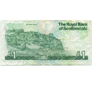 1 фунт стерлингов 1987 года Великобритания (Банк Шотландии)