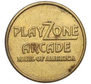 Игровой жетон «PlayZone arcade — the park at Moa» 2006 года США