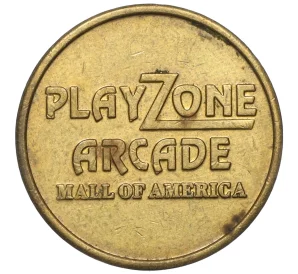 Игровой жетон «PlayZone arcade — the park at Moa» 2006 года США