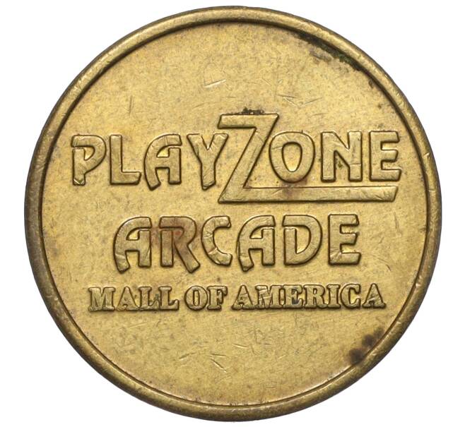 Игровой жетон «PlayZone arcade — the park at Moa» 2006 года США (Артикул K11-123432)