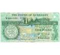 Банкнота 1 фунт 1991 года Гернси (Артикул K11-123556)