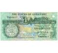Банкнота 1 фунт 1991 года Гернси (Артикул K11-123570)