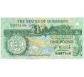 Банкнота 1 фунт 1991 года Гернси (Артикул K11-123581)