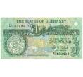 Банкнота 1 фунт 1991 года Гернси (Артикул K11-123585)