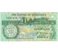 Банкнота 1 фунт 1991 года Гернси (Артикул K11-123597)