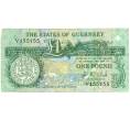 Банкнота 1 фунт 1991 года Гернси (Артикул: K11-123621) — Фото №1