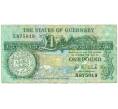 Банкнота 1 фунт 1991 года Гернси (Артикул K11-123631)