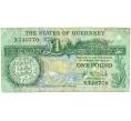 Банкнота 1 фунт 1991 года Гернси (Артикул K11-123634)