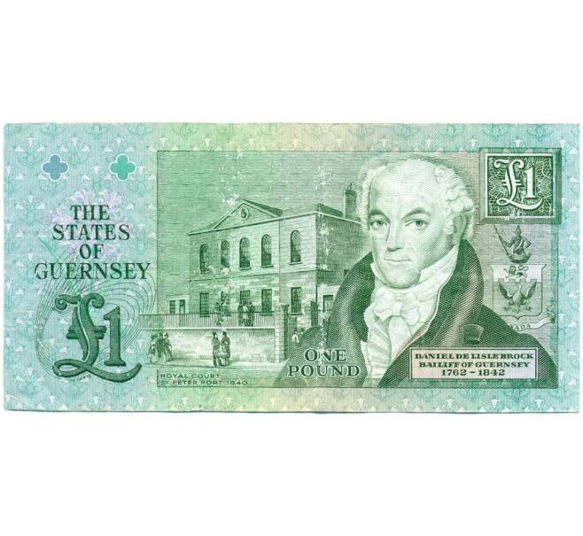 Банкнота 1 фунт 2016 года Гернси (Артикул K11-123638)